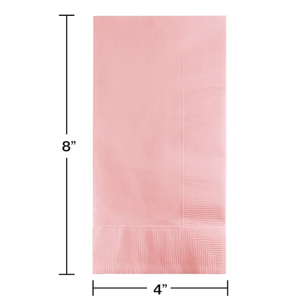 4 X 8 Classic Pink Dinner Napkins 600 PK